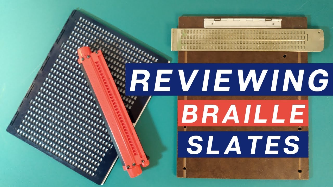 Which Slate is the Most Versatile for Creating Braille?