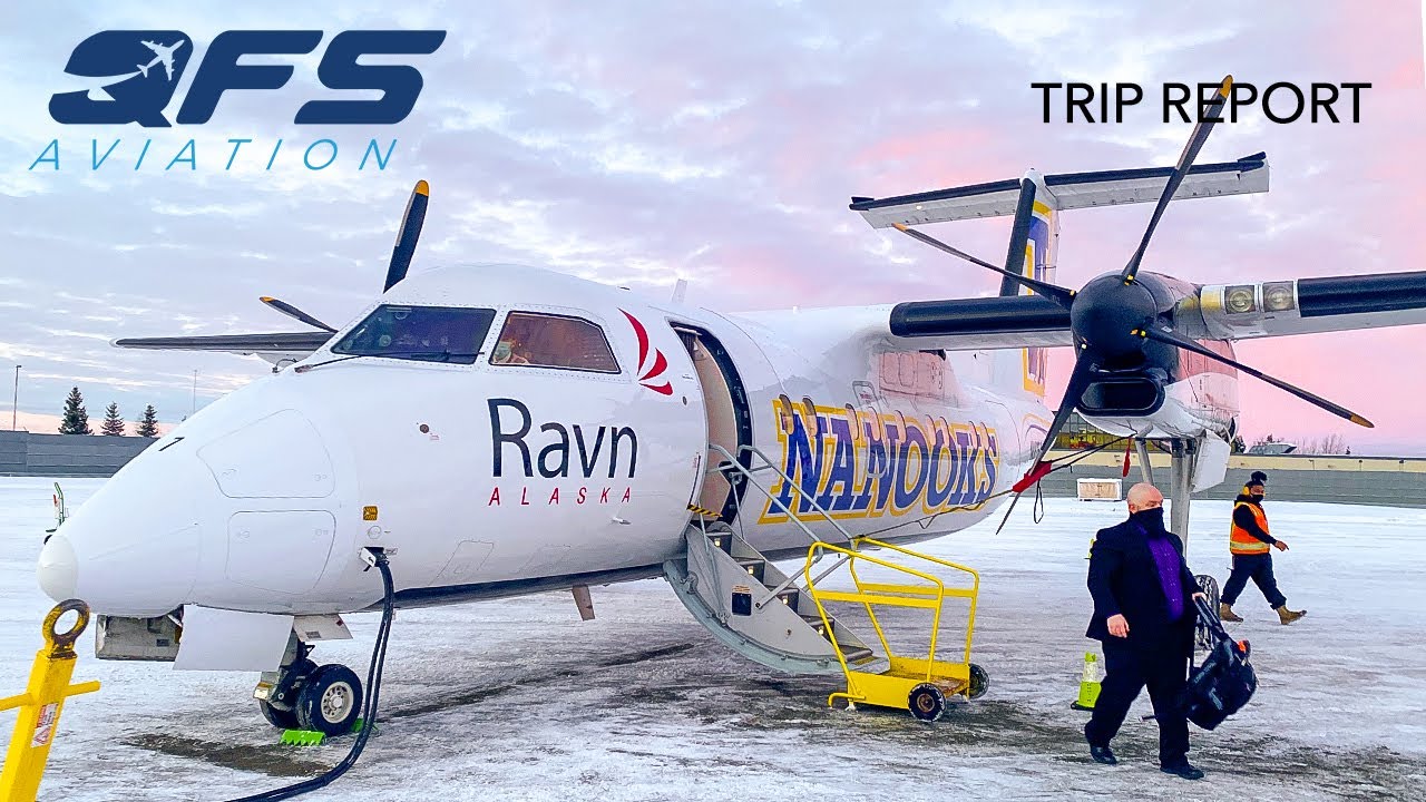 ОТЧЕТ ПОЕЗДКИ | Равн Аляска — Dash 8 100 — Фэрбенкс (FAI) — Анкоридж (ANC)