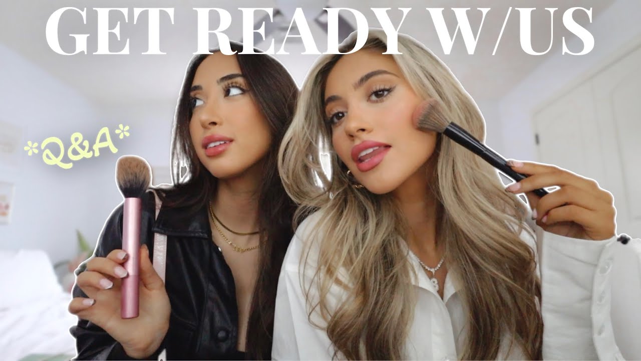 GET READY W/ US FOR AN EVENT IN NYC *0-100* | hair, makeup & outfit
