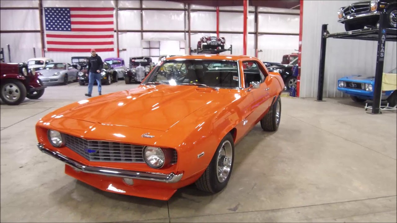 1969 Chevy Camaro ZL1 Orange