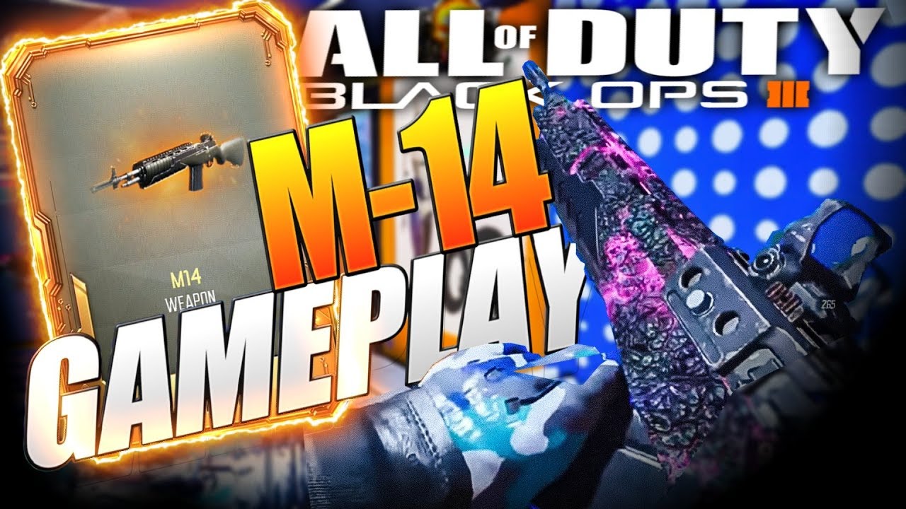 Black Ops 3 NEW M14 Gameplay! BO3 NEW DLC Weapons!