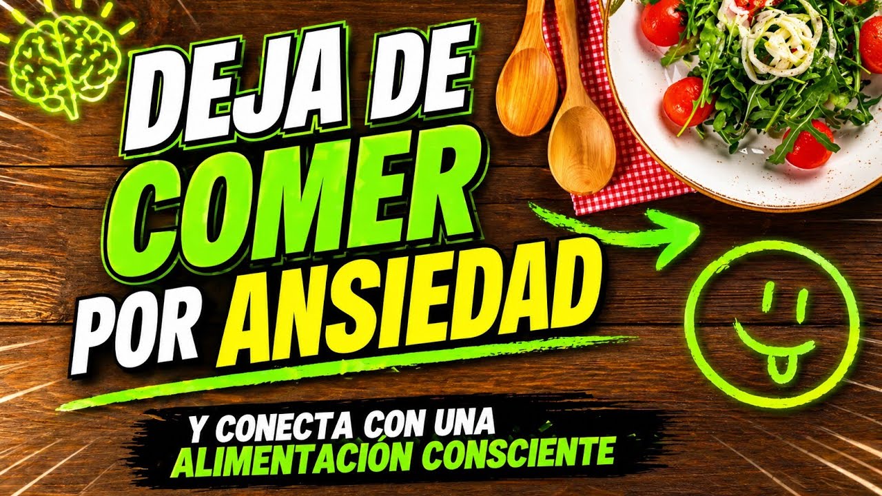 Hipnosis para dejar de comer por ansiedad y comer con conciencia.