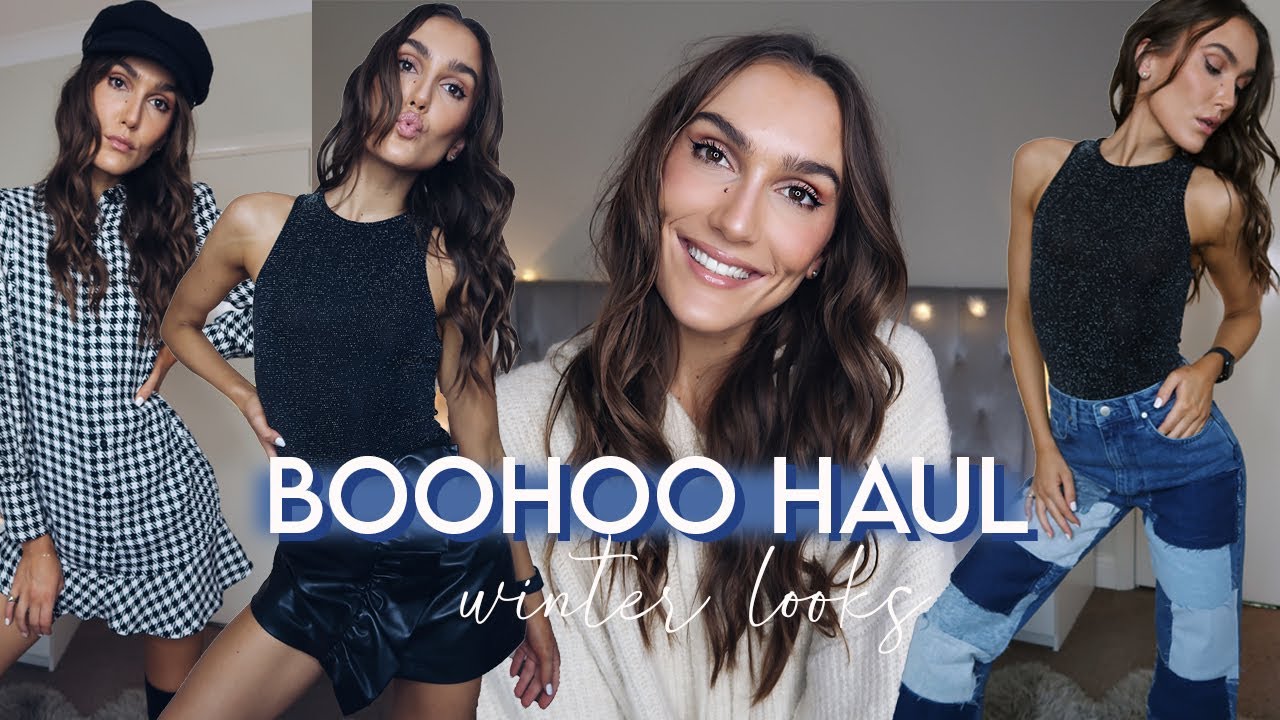 BOOHOO WINTER CLOTHING HAUL & TRY ON | Blaise Dyer