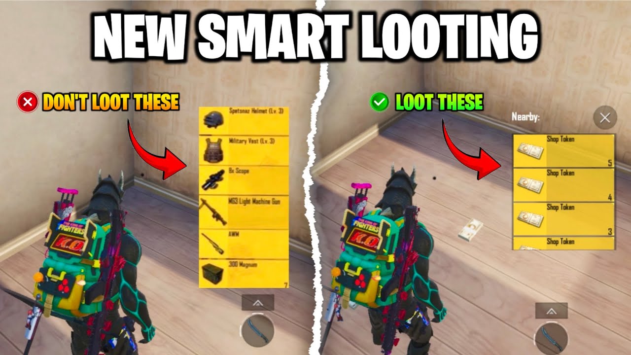 10X FASTEST LOOTING😱 NEW SECRET TRICK TO LOOT FASTER IN PUBG/BGMI &bull; PUBG MOBILE TIPS