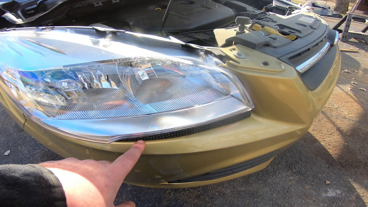 Ford Escape Passenger Fender Removal Talk-Through 2013-2015