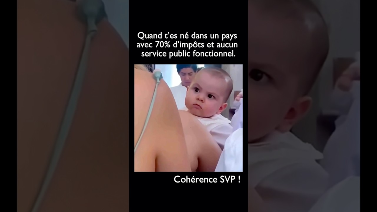 👶 Этот малыш с самого рождения знакомится с французскими налогами 💰🇫🇷 