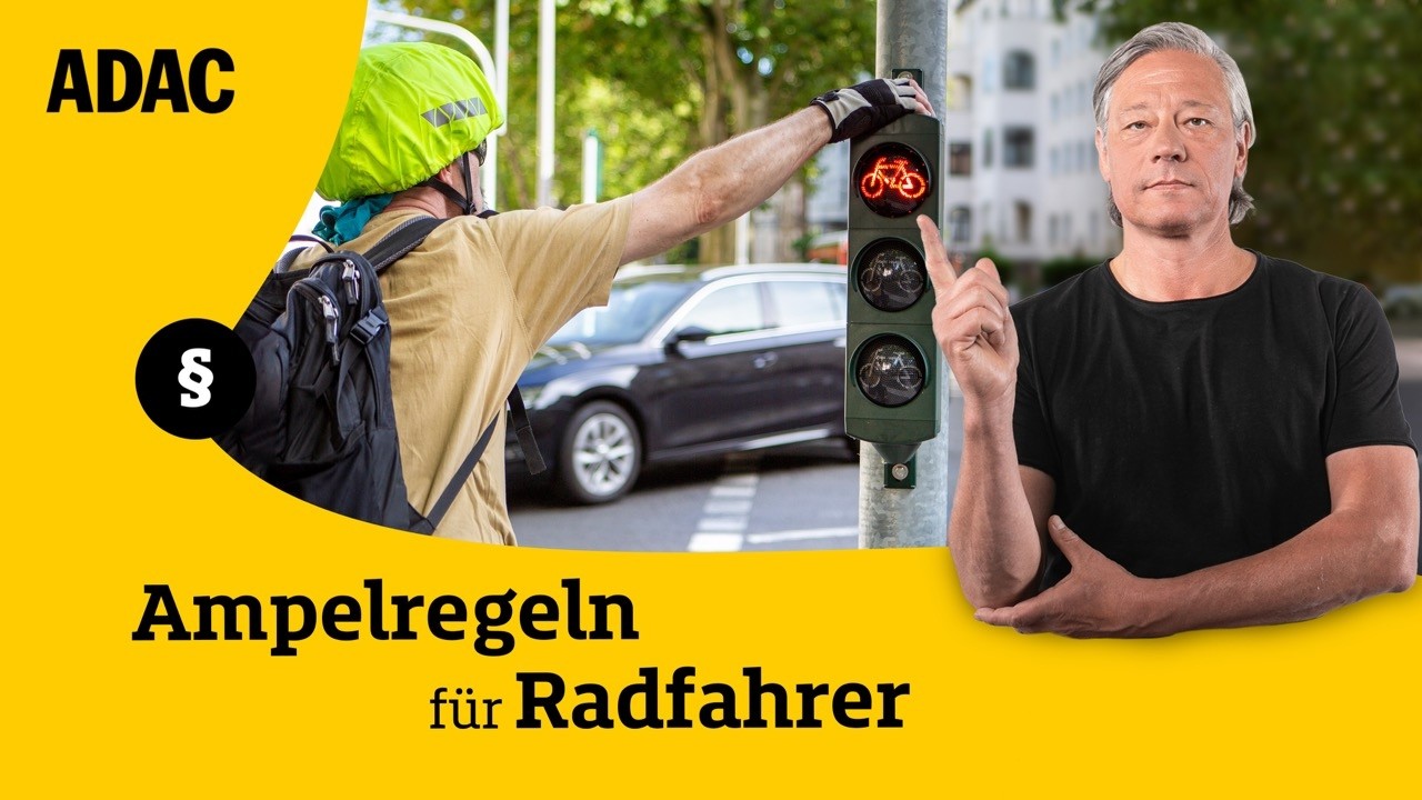 Radfahrer fahren bei Rot? Welche Ampeln gelten wirklich? | ADAC | Recht? Logisch!