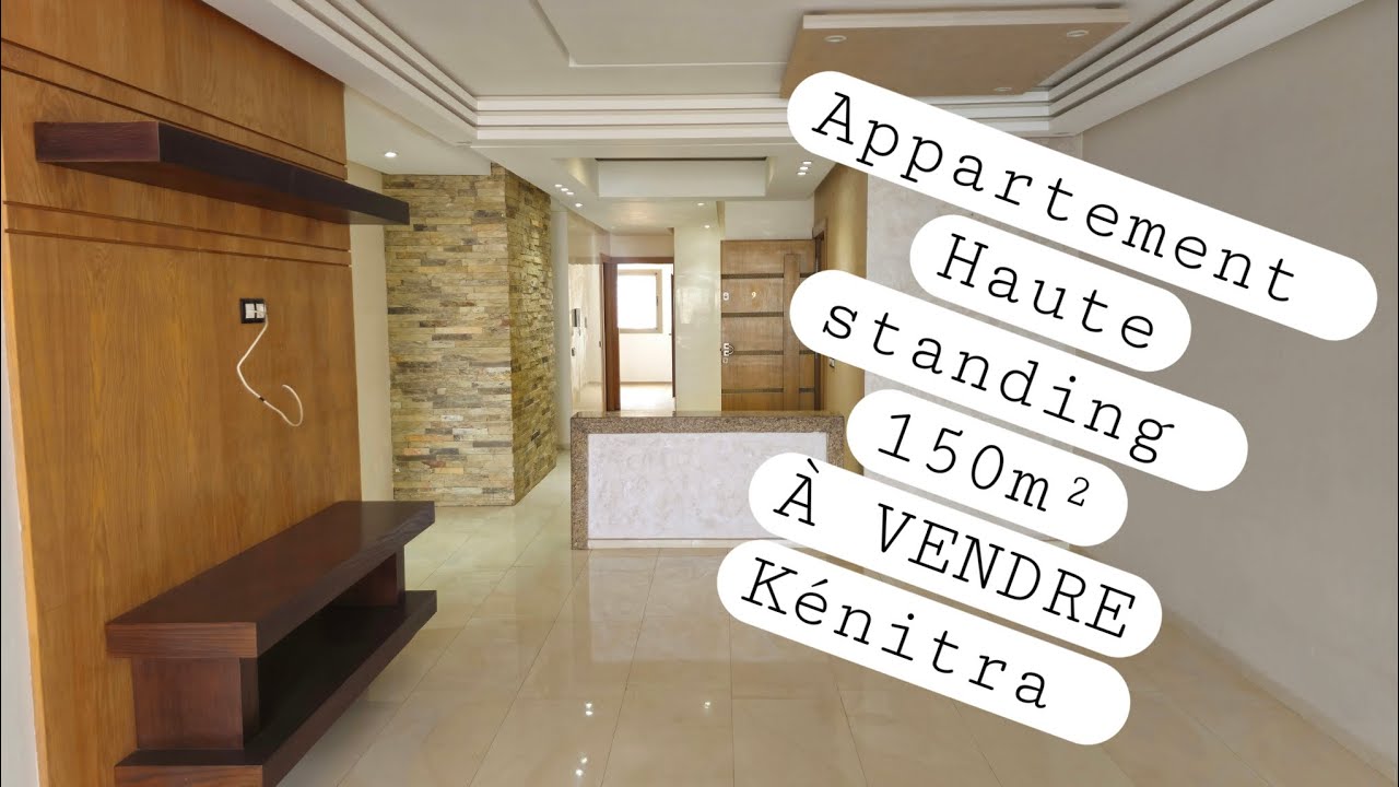 Appartement Haute Standing À Vendre à kénitra Maamora