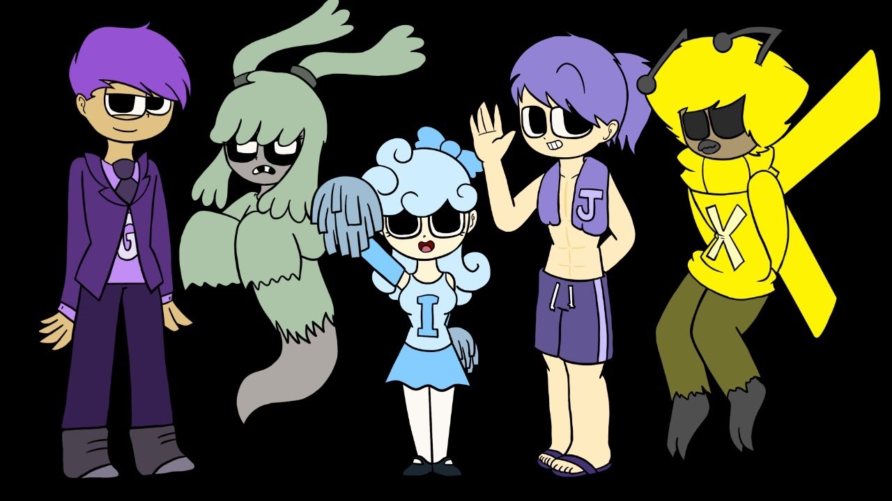 Alphabet Lore Real Life / Alphabet Lore Humanized Drawing Animation (G H I J K COMPILATION)