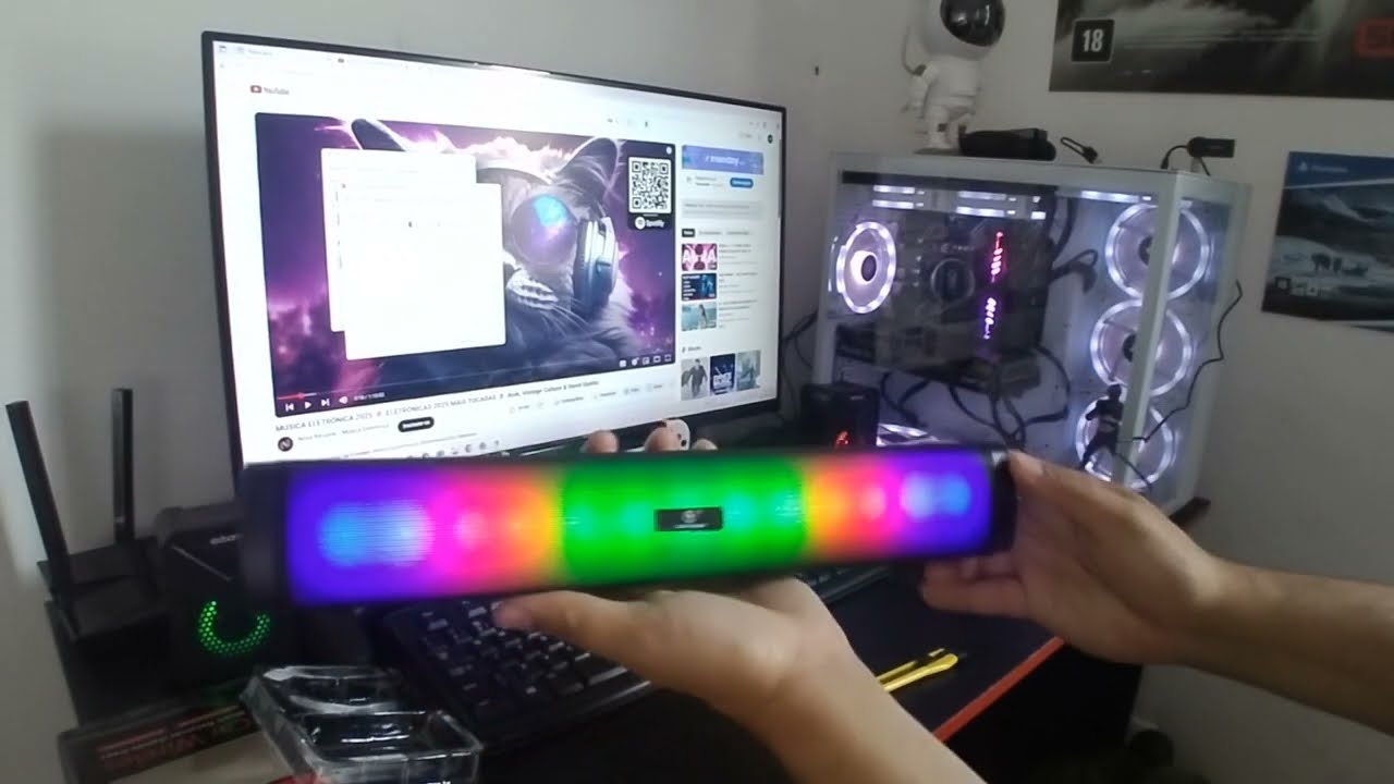 Unboxing Soundbar PC 60W Kapbom