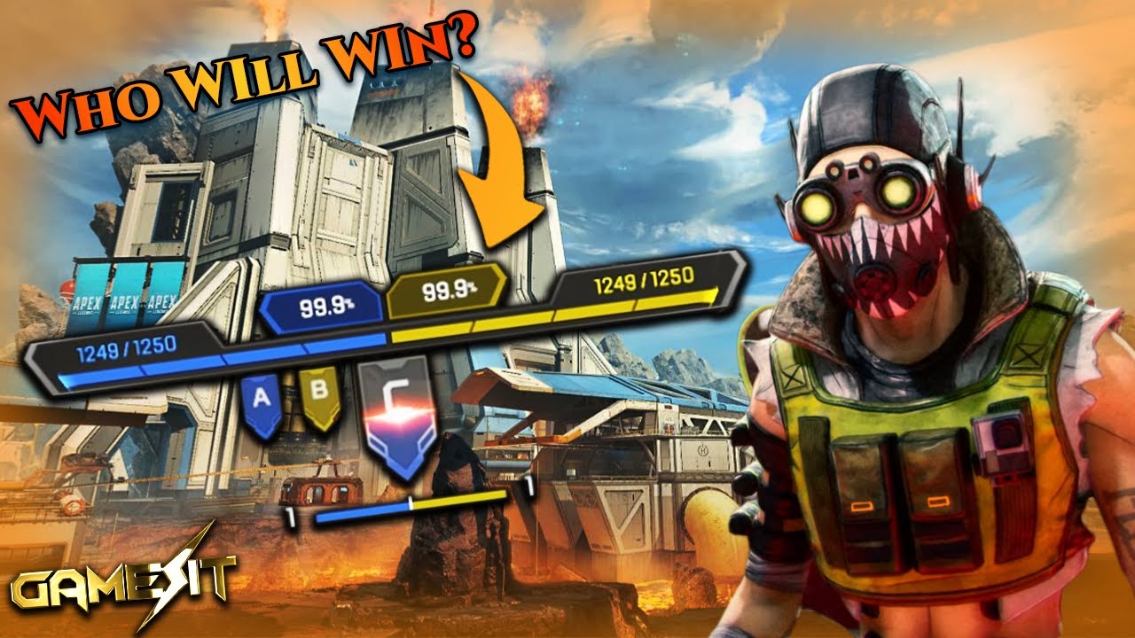 WHO WILL WIN THIS INTENSE BATTLE!? | 7v9 Apex Legends Control Mode | GameIT