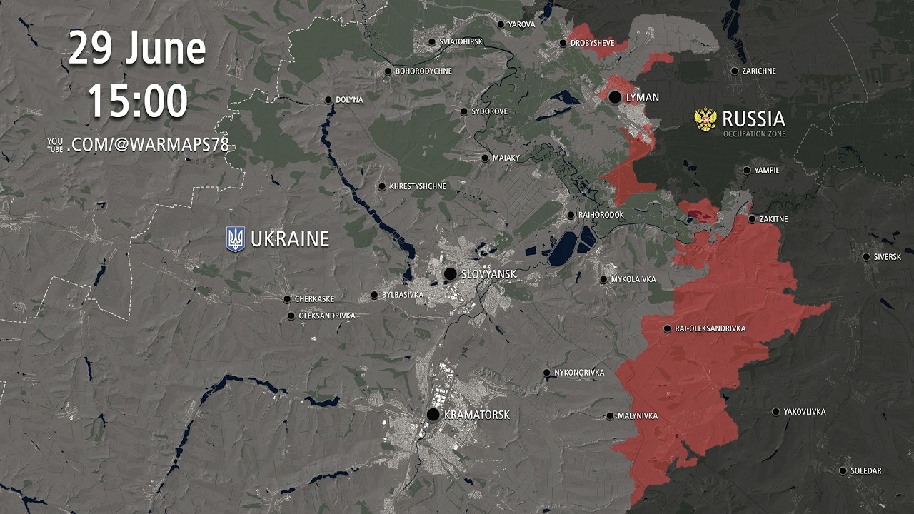 Russian Invasion of Ukraine: Slovyansk / Lyman Offensive - Every Day [JAN 15 - JUN 29 2026]