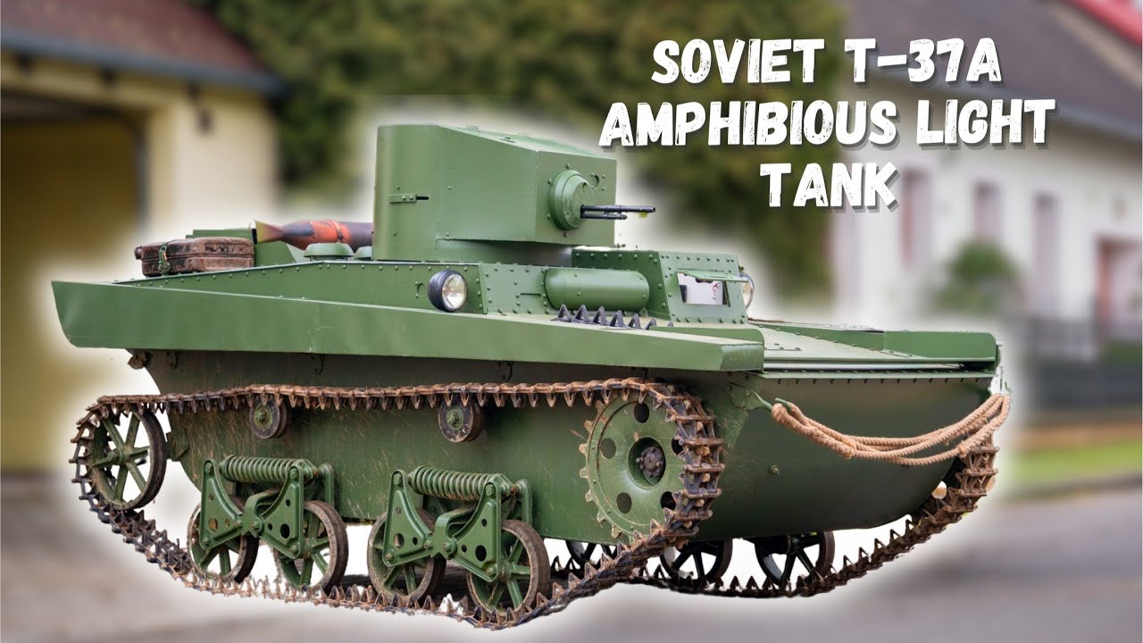 Tank T-37 A - One of the first runs #tank #tankette