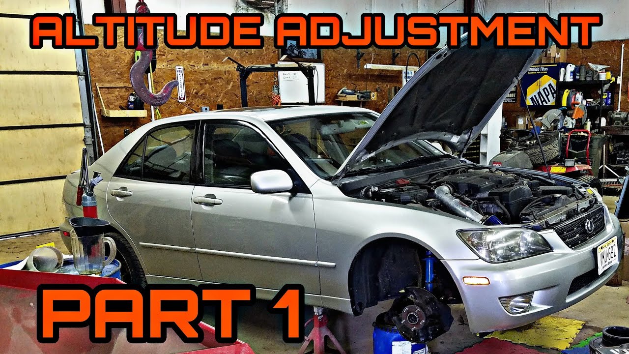 Upgrading Our Lexus IS300's Suspension (Part 1 - The Front)