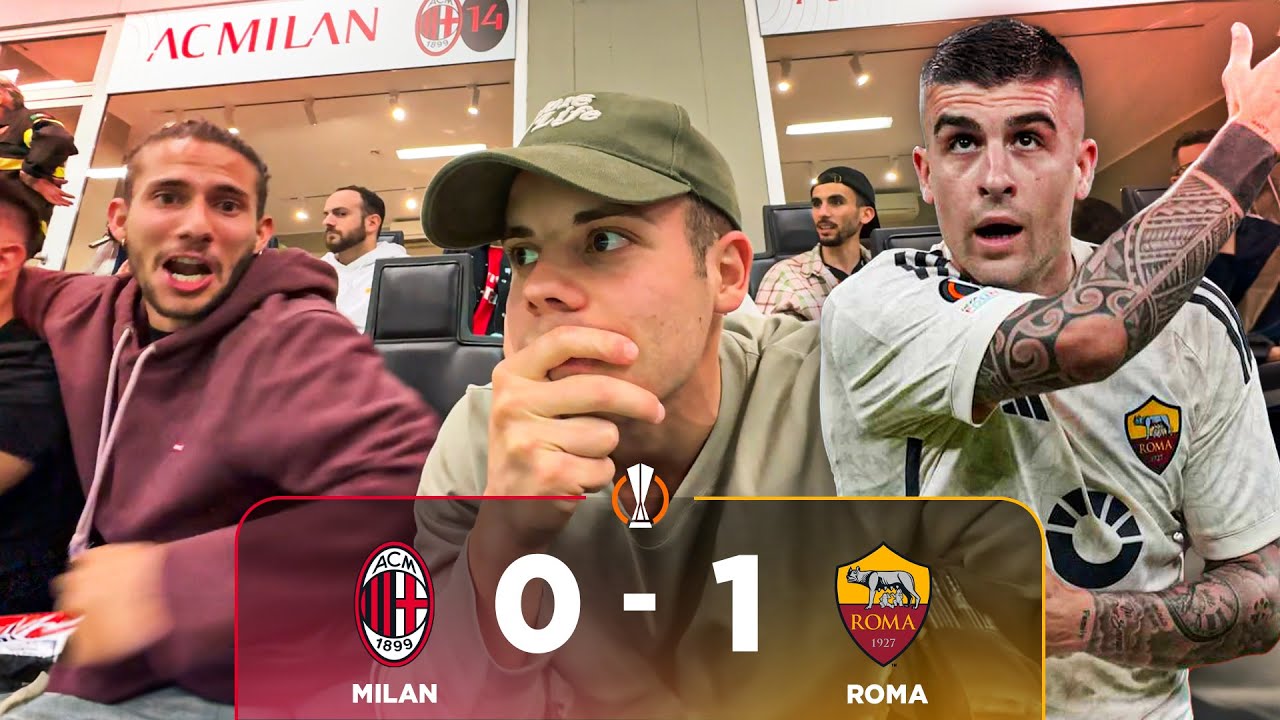 🤮 ORRIBILI!!! - MILAN 0-1 ROMA (Live Reaction San Siro)