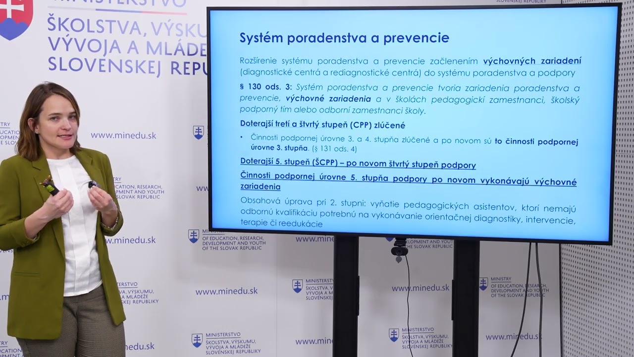 Zákon o výchove a vzdelávaní (školský zákon) – podporné opatrenia