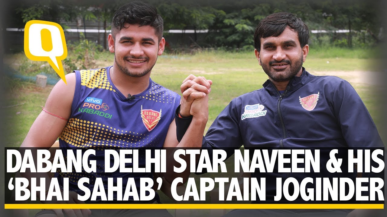 Dabang Delhi Star Naveen Kumar & Captain Joginder Talk PKL | The Quint