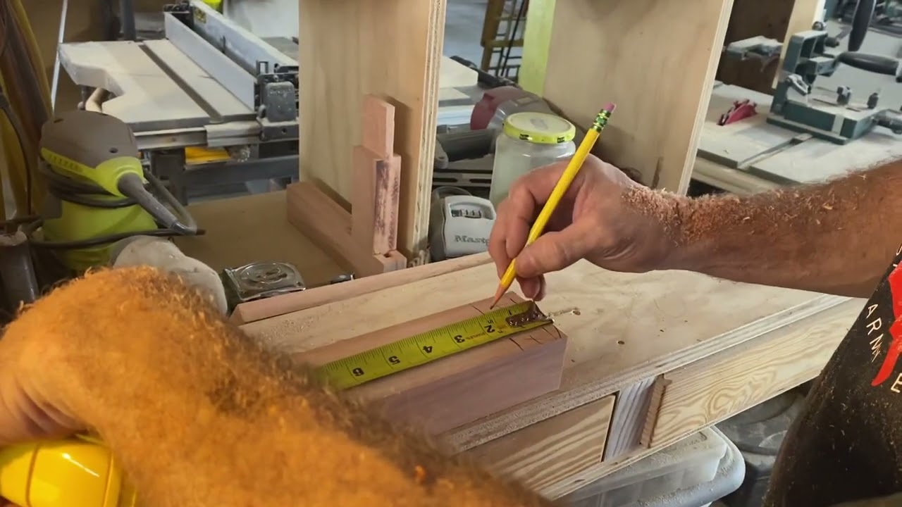 Building a screen frame? Storm window? Center your mid rail perfectly using a calculator.