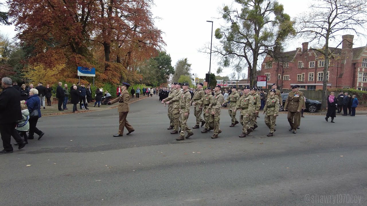 Coventry Remembrance Day Parade 2021