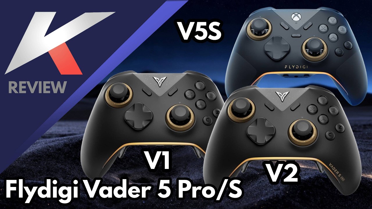 Flydigi Vader 5 Pro / S &ndash; por&oacute;wnanie wszystkich modeli!