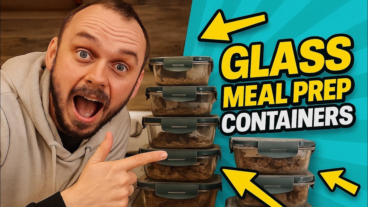 Glass Meal Prep Containers,Glass Food Storage Containers with lids