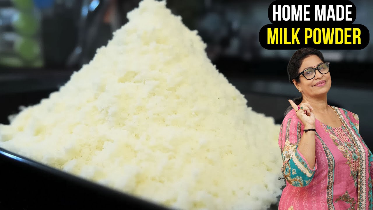 दूध से मिल्क पाउडर बनाने का नया व आसान तरीका | Home Made Milk Powder Recipe