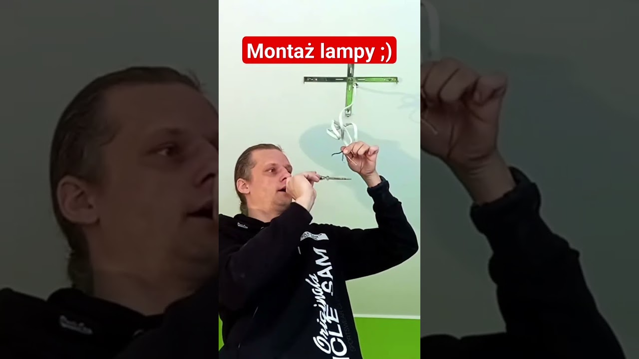 Jak podłączyć i zamontować lampę sufitową lub żyrandol? FACHOWIEC TV