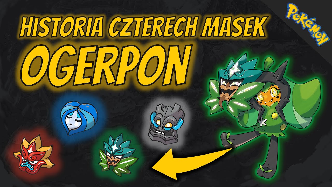 Ogerpon - bohater czy potw&oacute;r? Mroczna legenda Kitakami w świecie Pokemon.