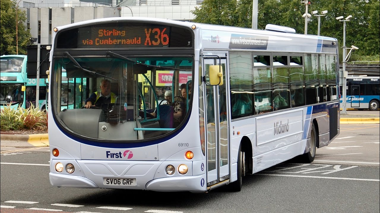Soon to be withdrawn: First Scotland East 69110 (SV06GRF) Volvo B7RLE/Wright Eclipse Urban
