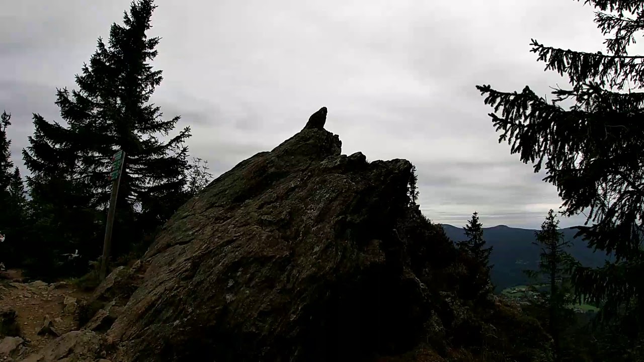 Osser Gipfel Wanderung im Bayerwald