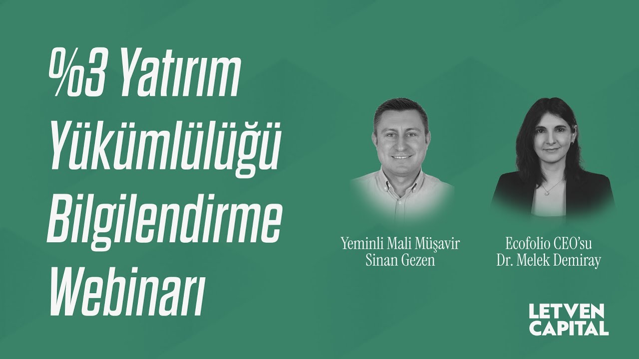Ar-Ge ve Teknopark Şirketlerine Yönelik %3 Yatırım Yükümlülüğü Bilgilendirme Webinarı
