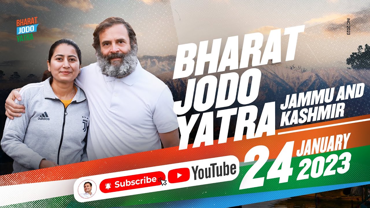 Bharat Jodo Yatra | Nagrota to Domail Chowk | Jammu to Udhampur | Jammu and Kashmir