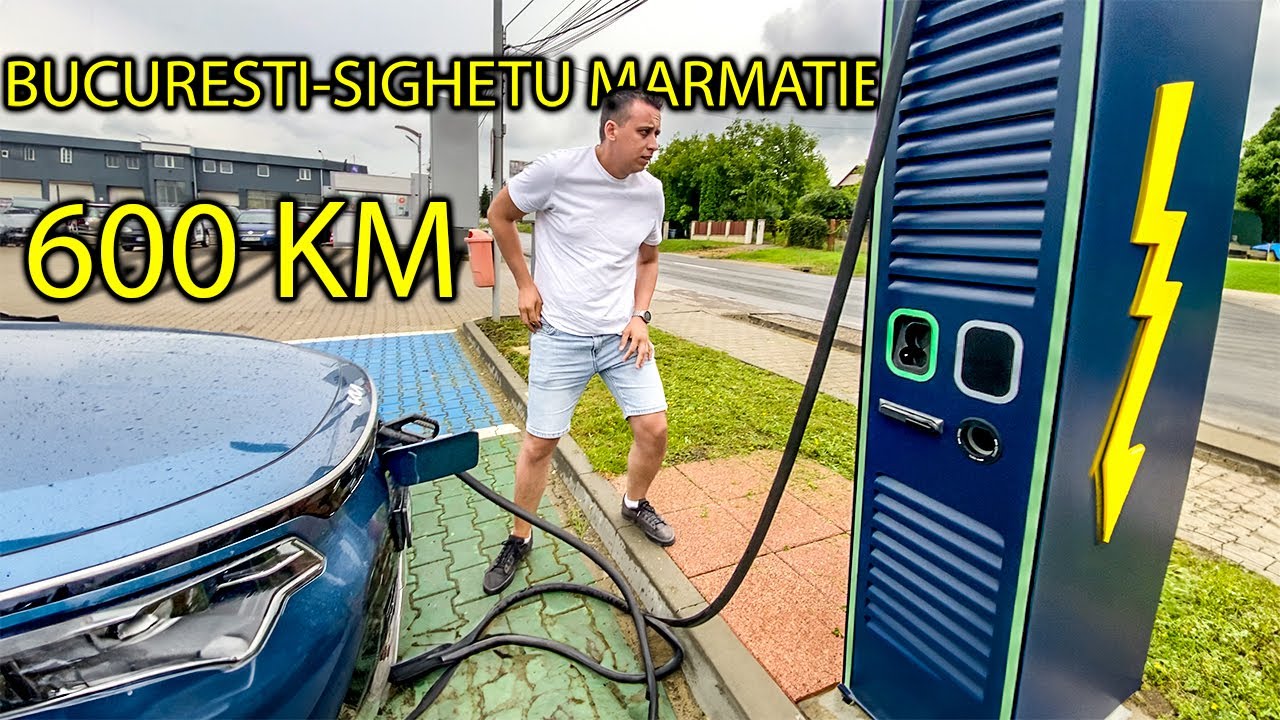 Cat COSTA sa traversezi Romania cu o MASINA ELECTRICA ? 600km - Vlog 289