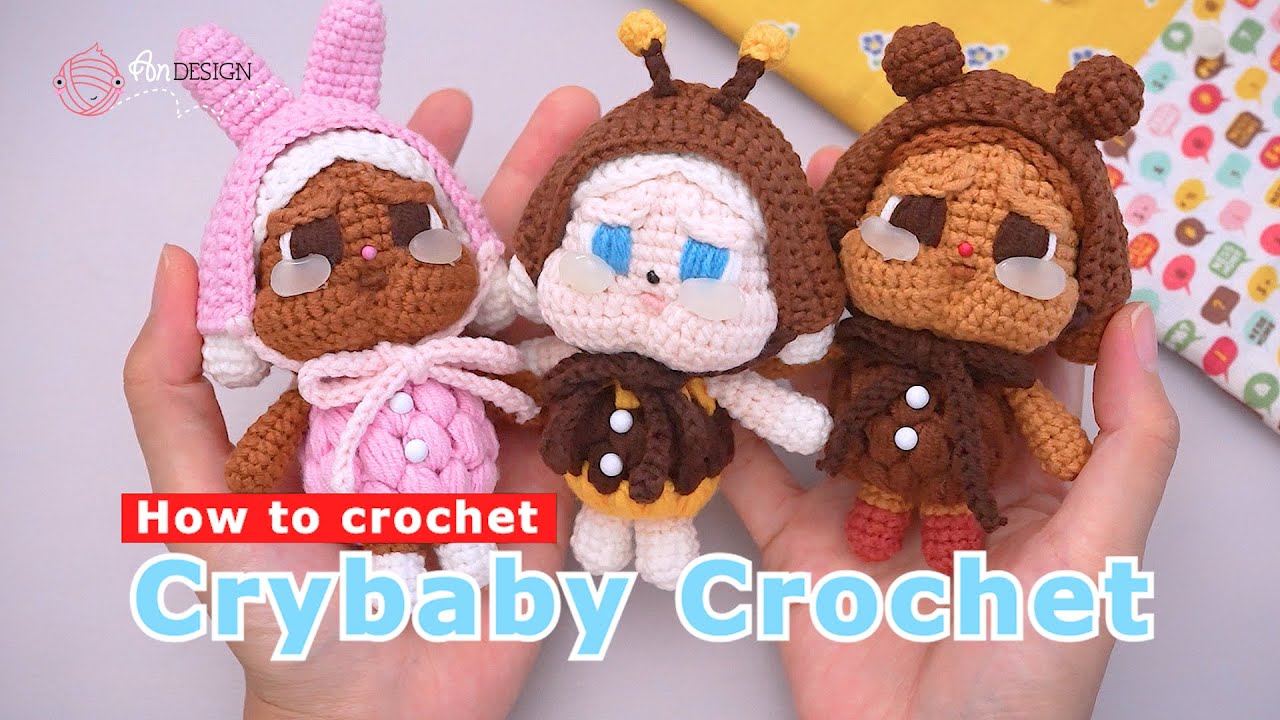How to Crochet Crybaby –Crochet Crying Again Series