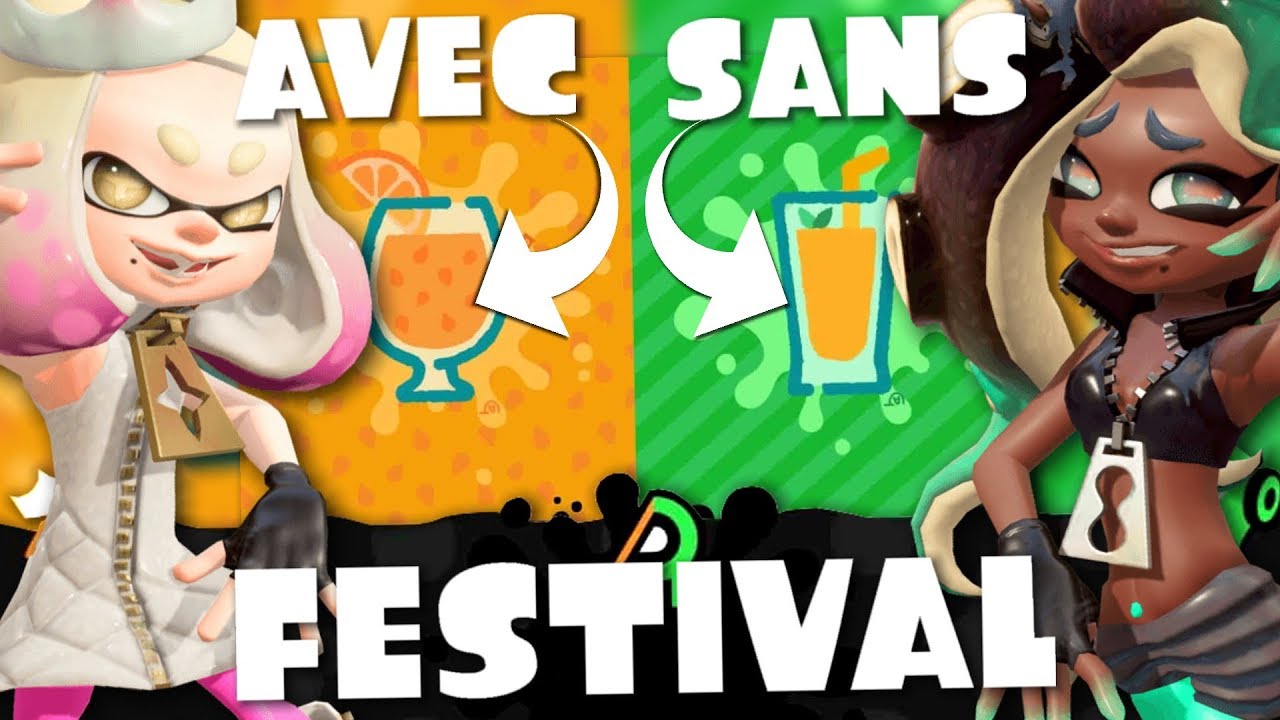 JUS D'ORANGE AVEC OU SANS PULPE ? SPLATFEST SPLATOON 2 FR