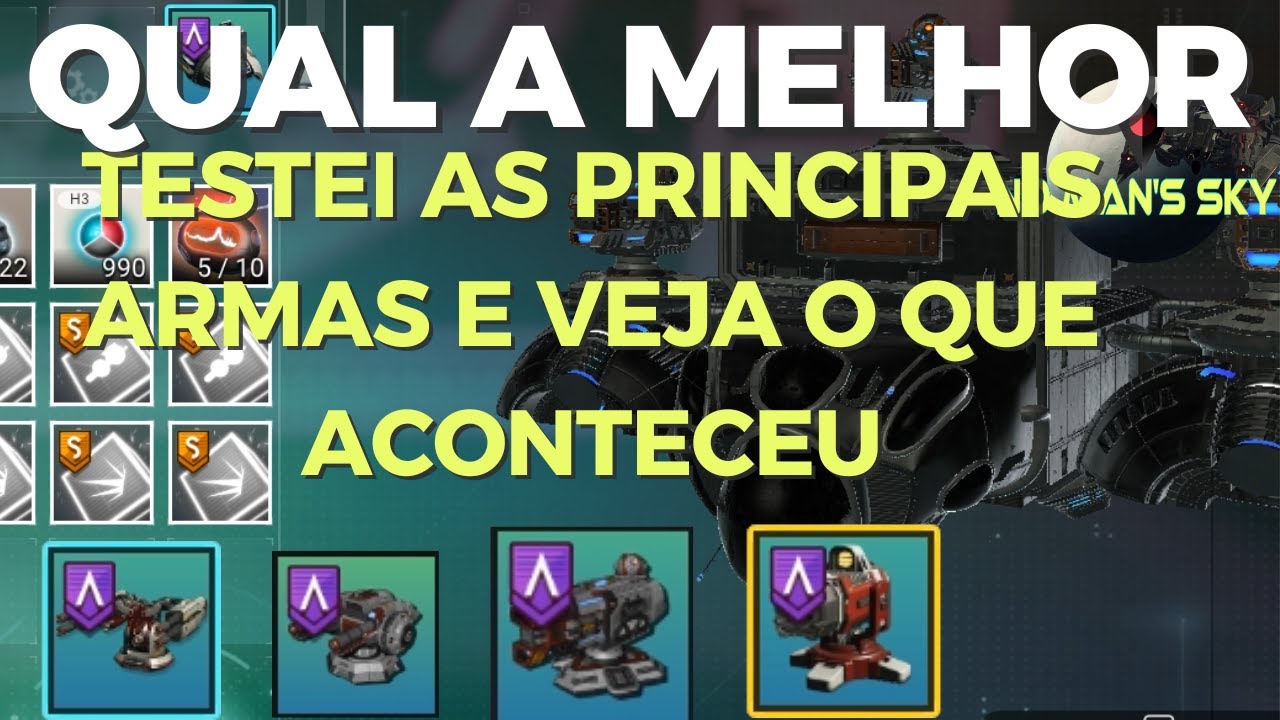 Qual é a MELHOR arma da Corveta em No Man’s Sky? Teste real de DPS (resultado surpreendente)