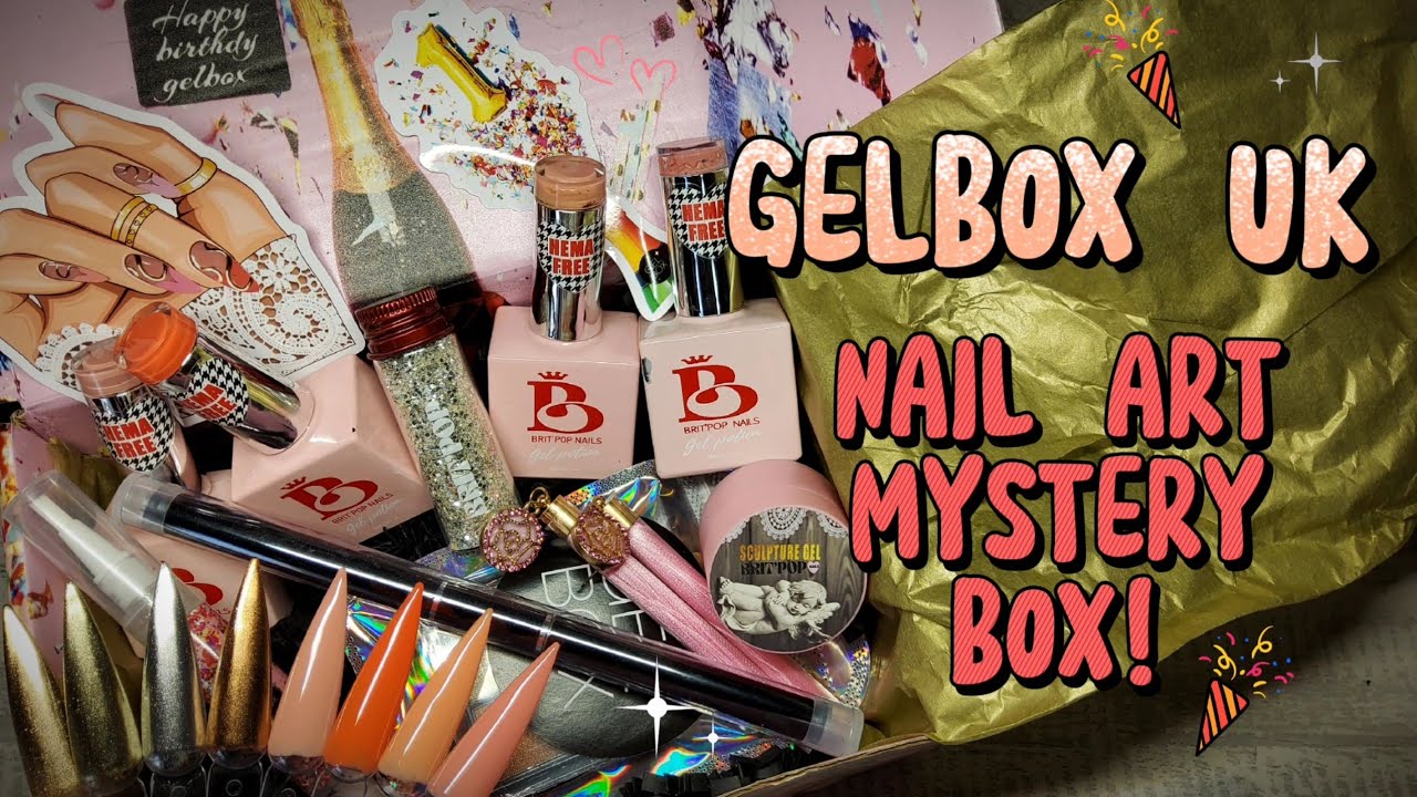 GELBOX UK 1ST ANNIVERSARY BOX!! | JUNE MONTHLY SUB BOX