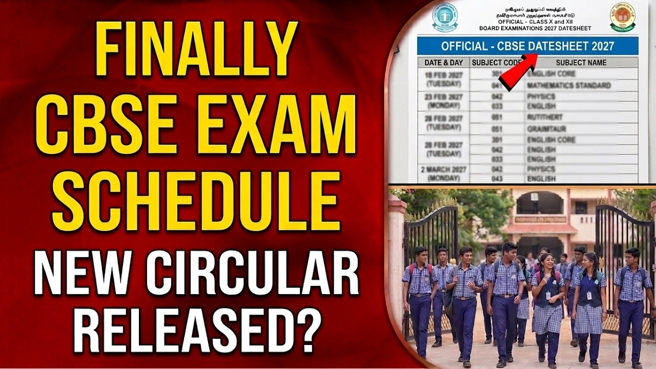 CBSE 2027 Board Exam Official Notice: Dates, Pattern & Everything You Need to Know