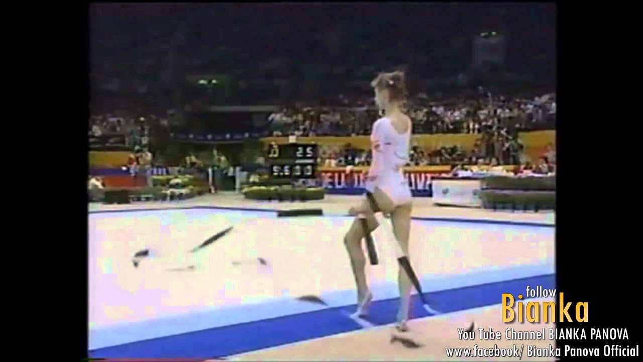 Bianka Panova - 1988 - Clubs & Hoop & Ribbon routines - Olympic games - Seoul, South Korea