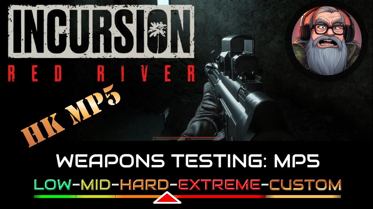 Testing the MP5 In Incursion Red River Alpha 1 2