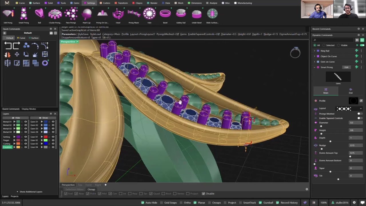 MatrixGold 3.11 Live Session | New Smart Prong, Matching Band, 3D Viewer & Workflow Speed Tools