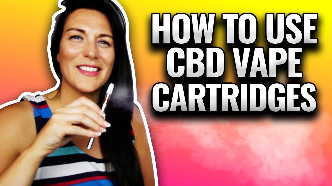 CBD Vape Cartridges -  How To Use