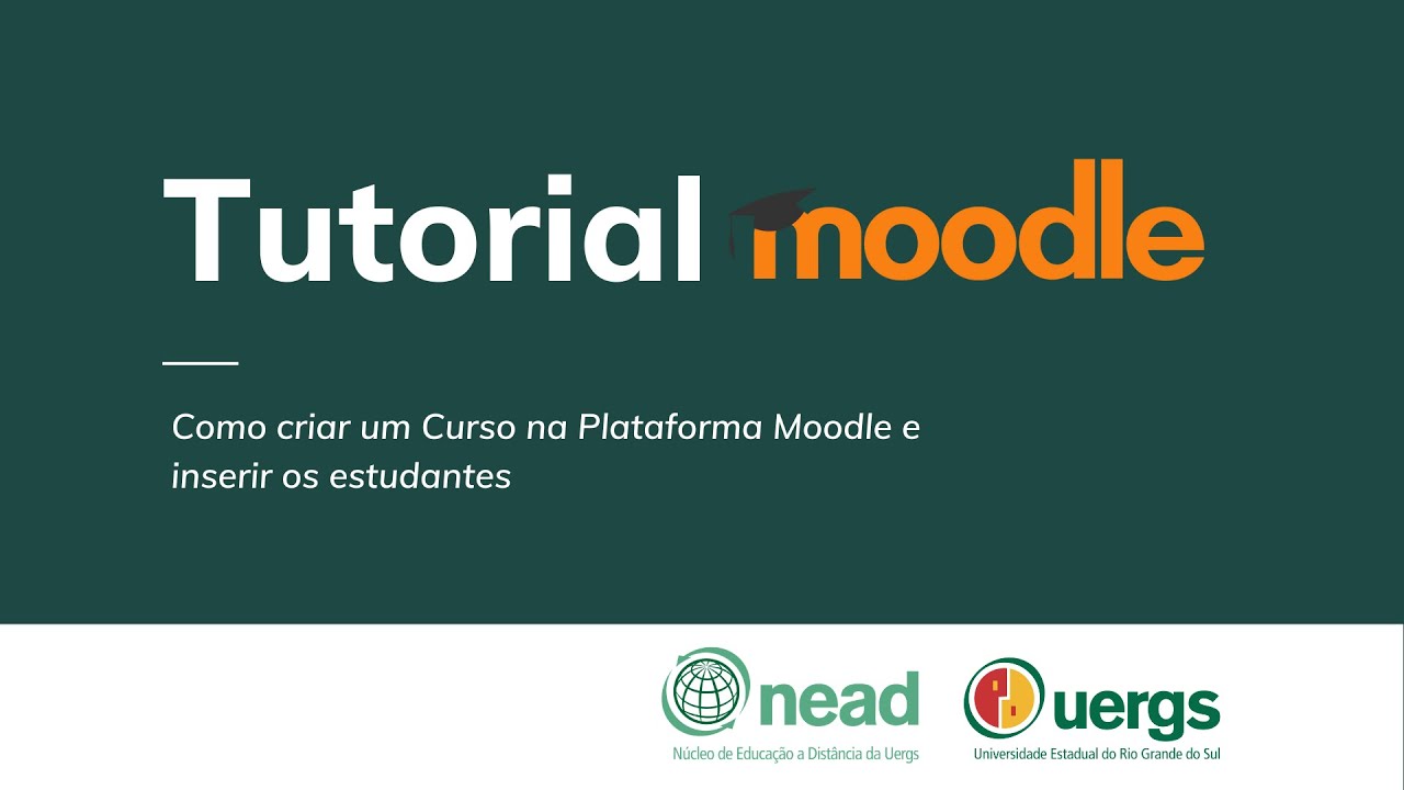 Tutorial Moodle Professor - Como criar um curso na Plataforma Moodle
