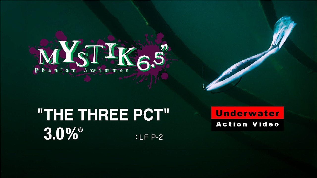 THE THREE PERCENT【 MYSTIK 6.5 】水中アクションムービー