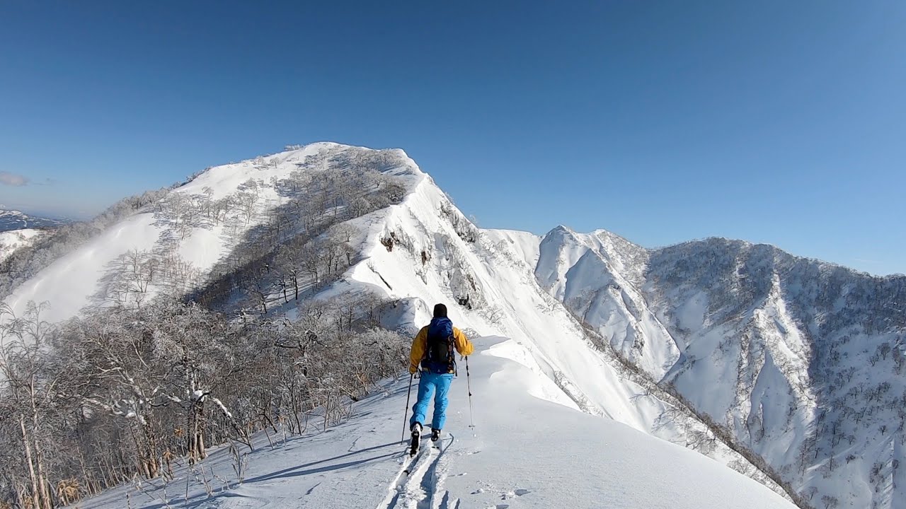 神居尻山  バックカントリースキー 【北海道雪山登山ガイド】Mt.Kamuishiriyama  Ski Tour Hokkaido