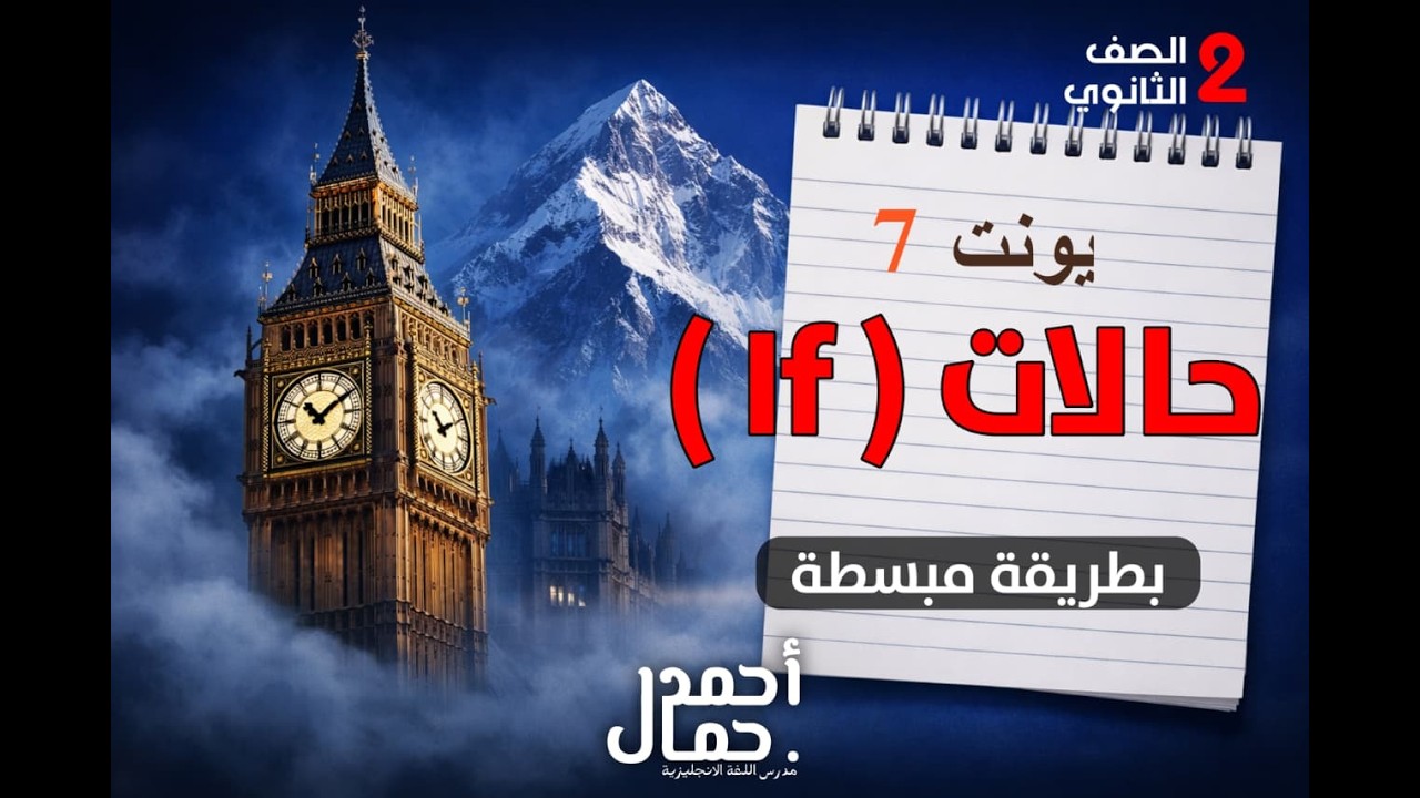حالات If والبدائل | شرح Unit 7 كاملة للصف الثاني الثانوي بطريقة سهلة 🔥