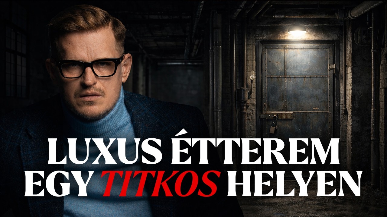 Kipr&oacute;b&aacute;ltam egy LUXUS &Eacute;TTERMET egy TITKOS helyen