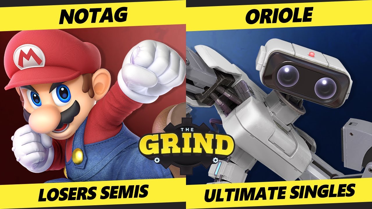 The Grind 243 Losers Semis - NoTag (Mario) Vs. oriole (ROB) Smash Ultimate - SSBU