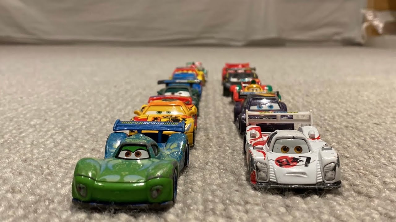 Cars 2 Radiator Springs Race (Stop Motion Recreation)