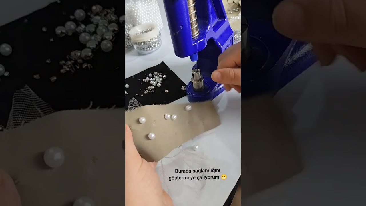 İnci ve Beyoğlu Taşı Takma Ayrıntılı Anlatım